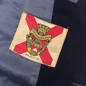 VAN JAC ヴァンヂャケット背抜き 段返3B ウール テーラードジャケット 紺ブレ 165-84-73/ネイビー メンズ ビンテージ