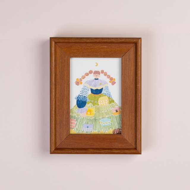 < Riie ／ ワカイリエ > 原画「ポケットさん」