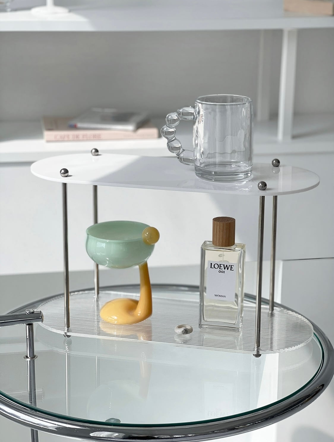 module acryl mini shelf 3colors / モジュール アクリル ミニ