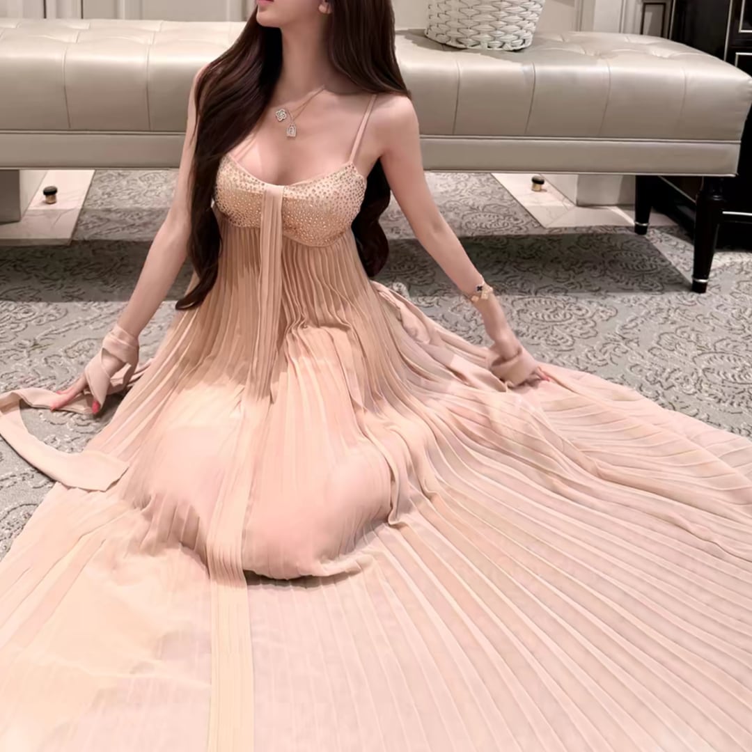 Rhinestone dress 260717