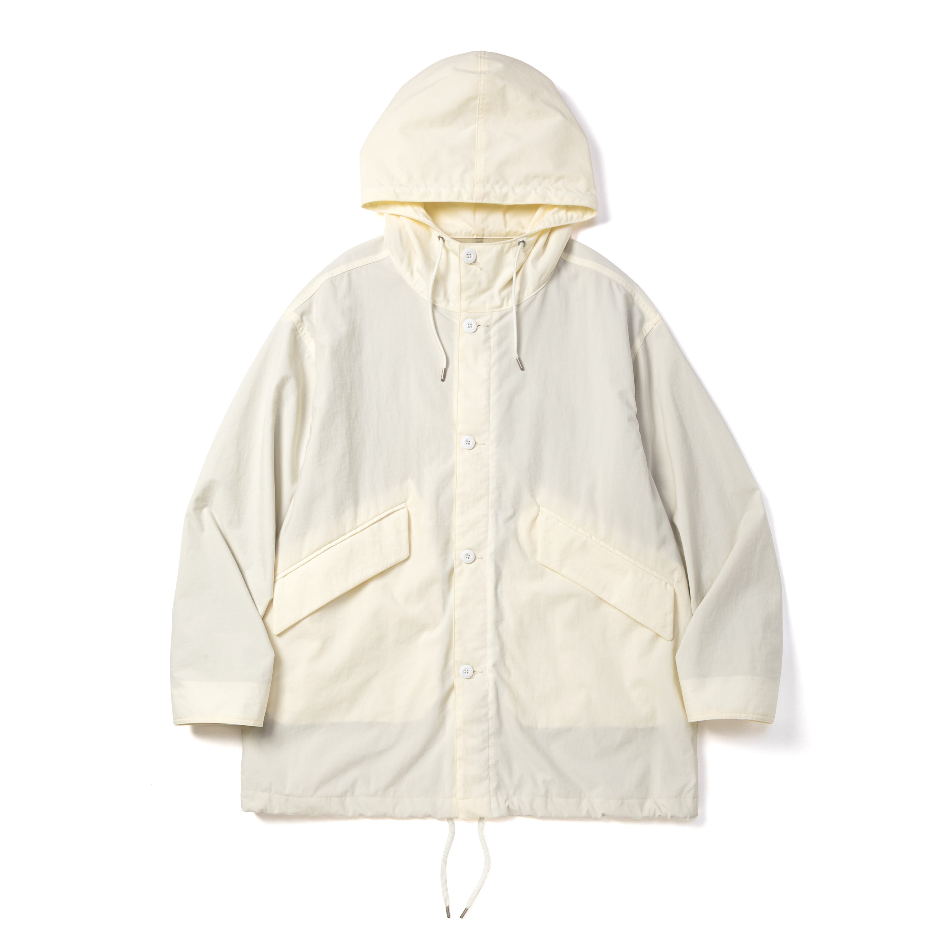 NYLON OX HOODED MODS COAT