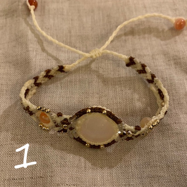 Somedayifオリジナル民族風編みブレスレット 8s