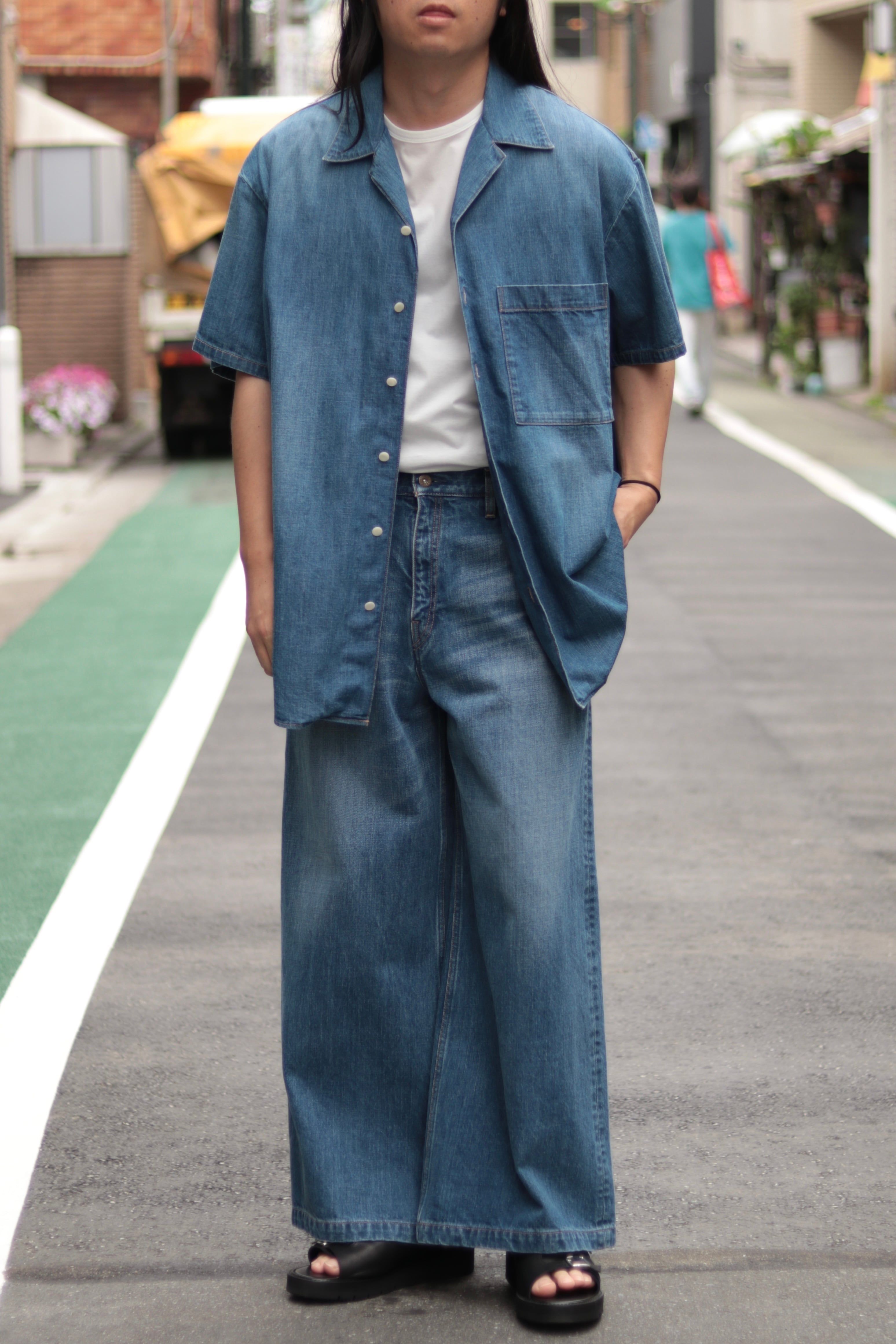 superNova. Baggy jeans - Old vintage wash / Mid indigo | novastore