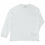 LAX-TYO  L/S T WHT