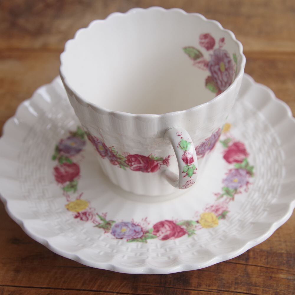 Spode スポード イギリス アンティーク 食器(2客) 得意げ