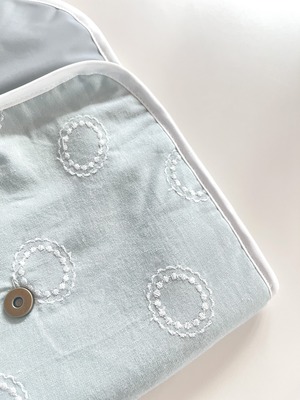 【完売】つみきのどこでもマルチケース(サークル刺繍)