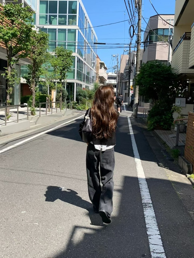 (OUNCE) ecru rib v cardigan / 3color