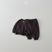 韓国子供服 / LINDO / ウィーアー 配色 セットアップ / 秋服 *XS~XL*