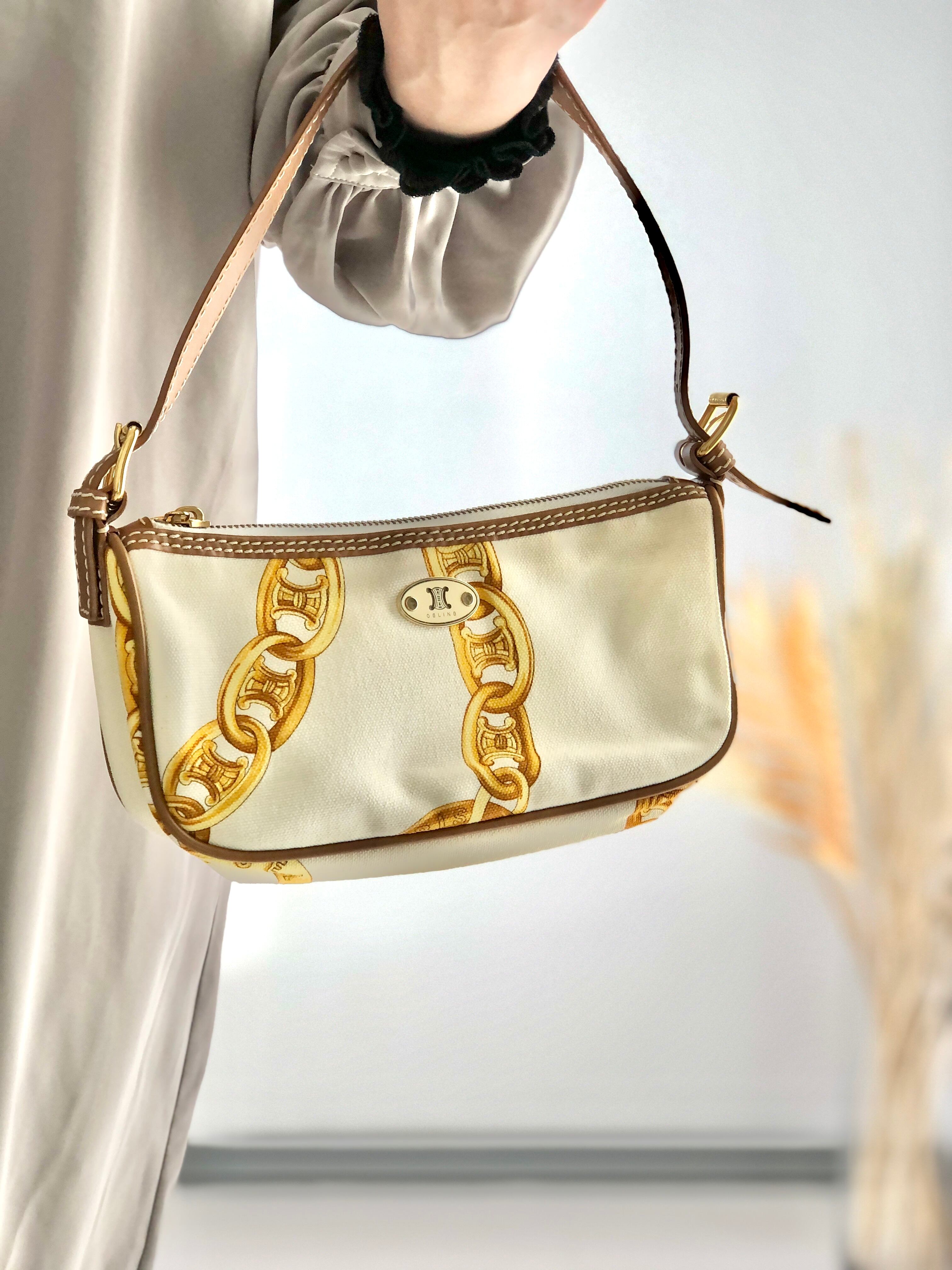 希少　ビンテージセリーヌ　ショルダーバッグ　CELINE PARIS セリーヌ レディース] 70's~80's ヴィンテージ セリーヌ オールレザー ミニ