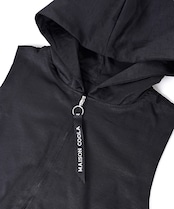 【直営限定ITEM】ドロストフリルペイントベスト (BLACK) CQ-46123H