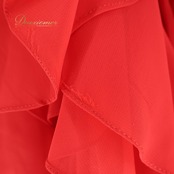 社交ダンス 衣装 ラテン ドレス ワンピース レース デモ 競技 ダンス パーティ 発表会 ストレッチ 赤 ビジュー レッド系 華やか フリル おしゃれ パーティードレス 発表会ドレス 女子ダンス フォーマル衣装 競技用ドレス ステージ衣装 豪華デザイン エレガント ドレスアップ ダンスパフォーマンス