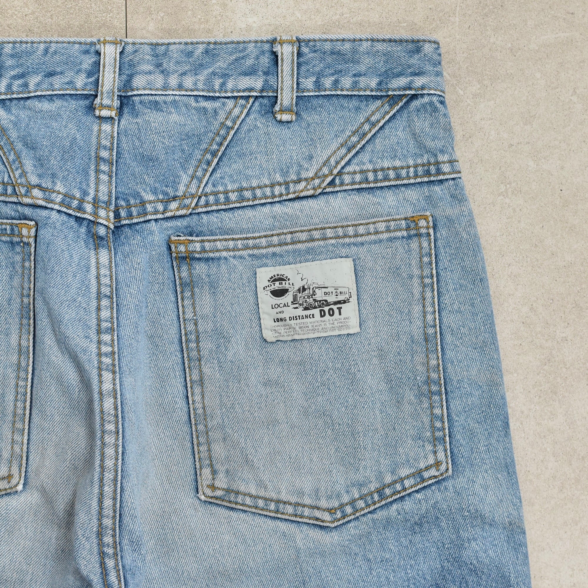 80～90s DOT CO.,LTD denim pants Jp vtg | 古着屋 grin days memory 【公式】古着通販  オンラインストア powered by BASE