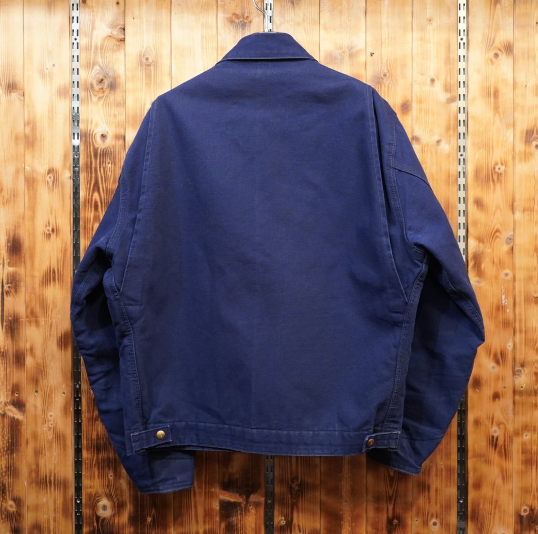 90s carhartt デトロイトジャケット ネイビー L〜XL位/ネイビー