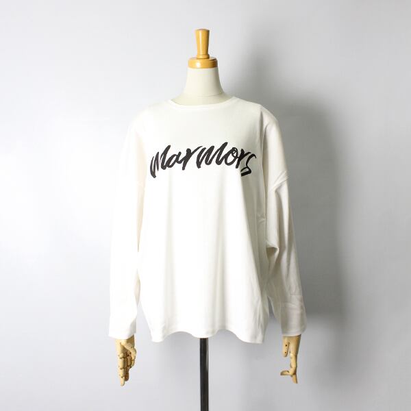 marmors マルモア long t-shirt 0224109007 2024秋冬新作 [送料無料 