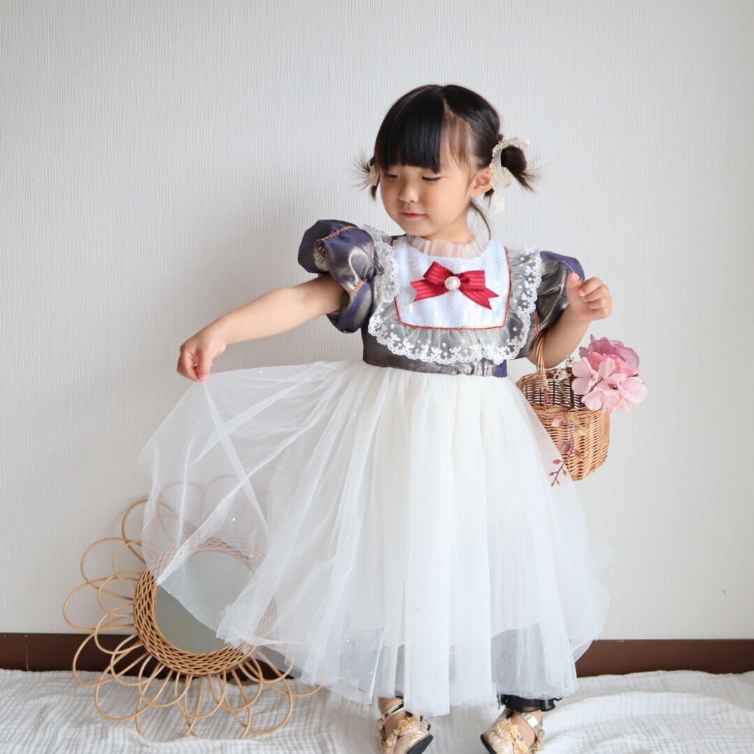 ハロウィン コスプレ 女の子 白雪姫 仮装 プリンセスドレス キッズ 110cm