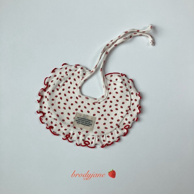 【取寄】brodyjane｜berry bib｜ベリービブ｜FREE｜baby｜26 summer