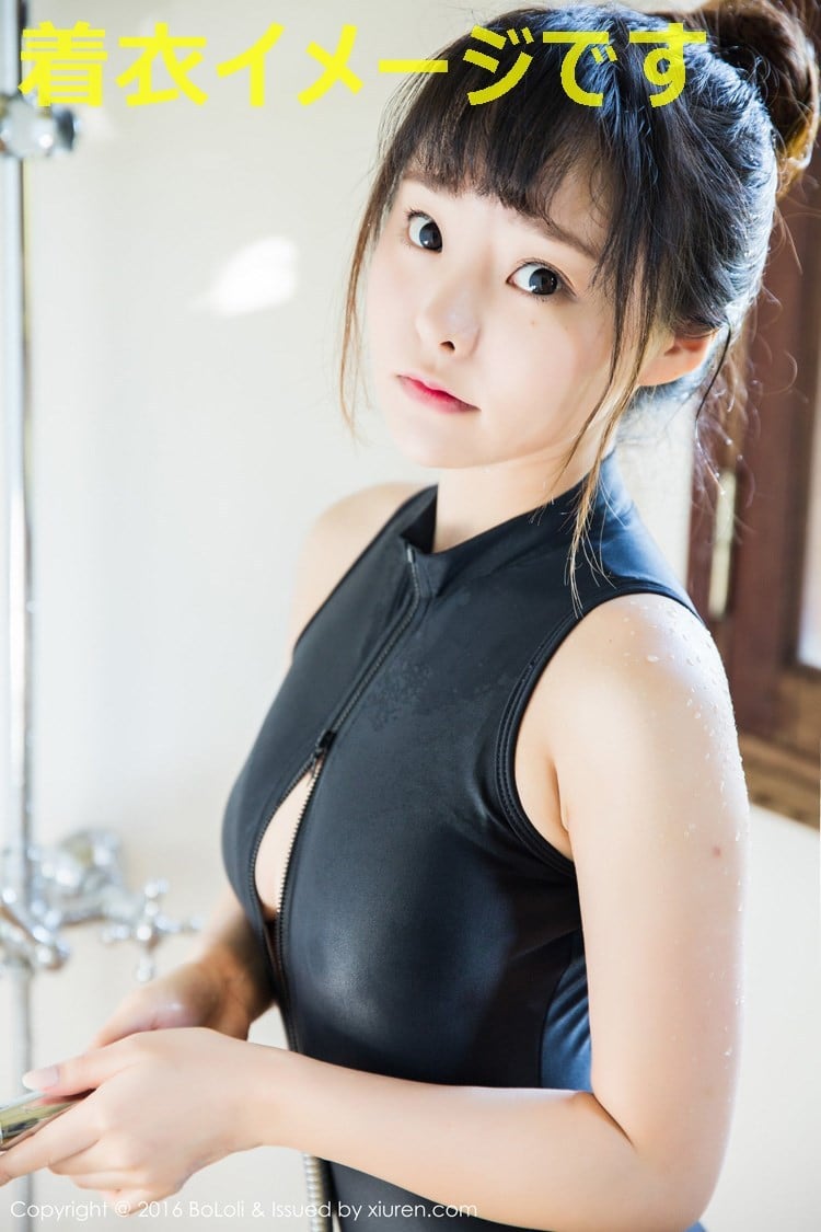 IM118:ハイネックと胸のファスナーがかわいい❤ワンピース水着 from キュートスタイル