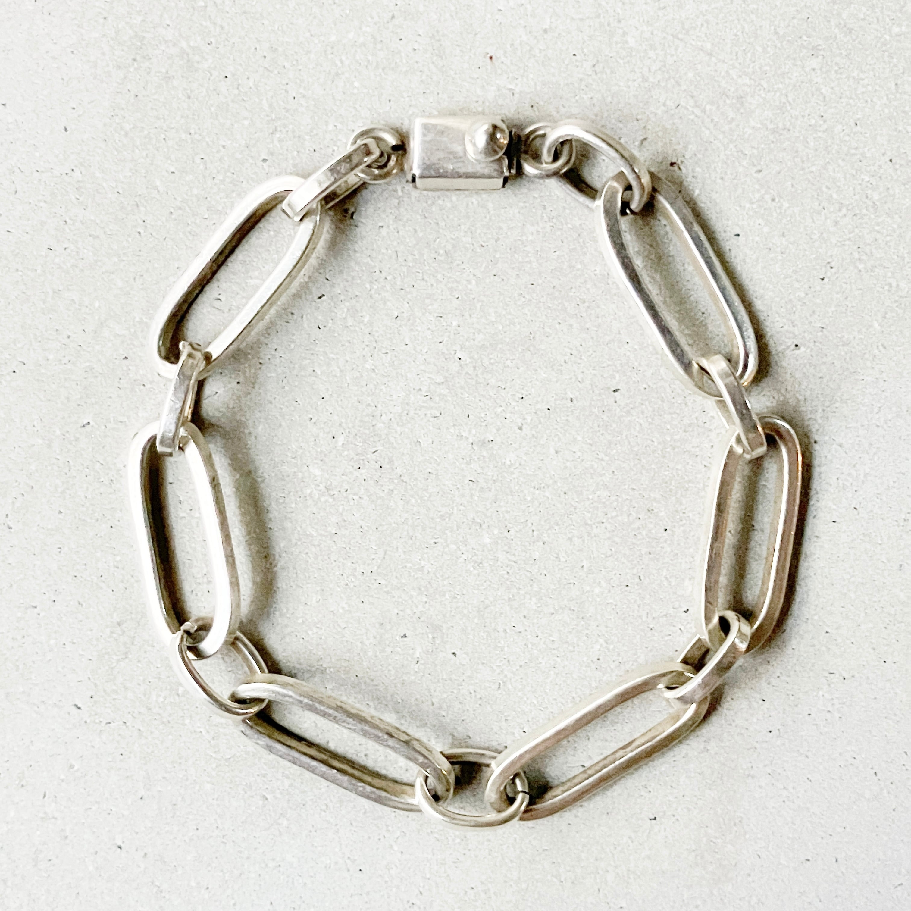 メキシコ製 VINTAGE HEAVY シルバーパールネックレス シルバー925 | unune