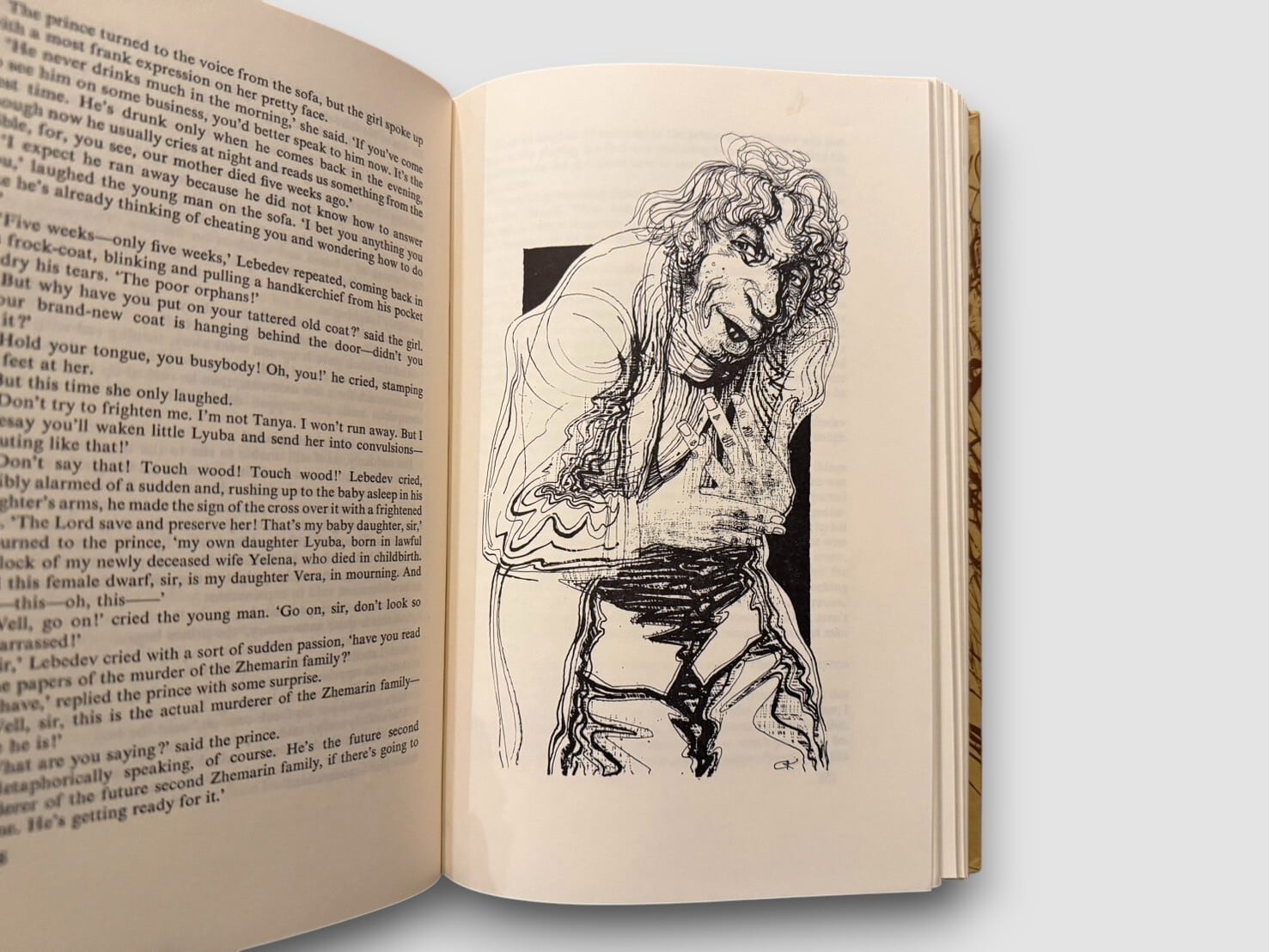 SL803】【THE FOLIO SOCIETY】The Idiot, Illustrated by Charles