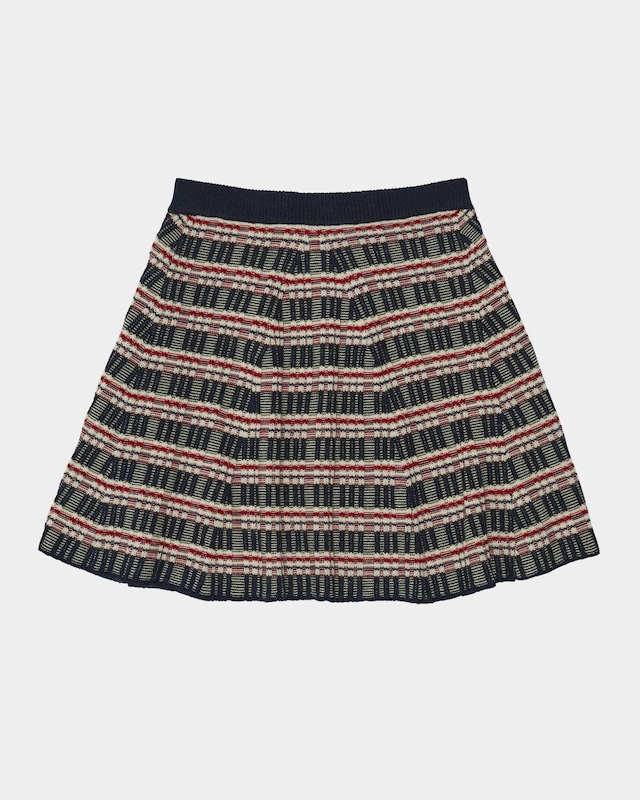 RIB SKIRT - DARK NAVY / FUB