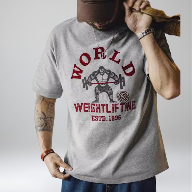 Short Sleeve Crew Neck Print Oversized T-Shirt ◇H1102