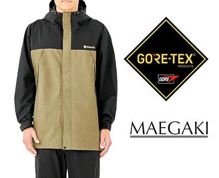 [ゴアテックス]レインコート カッパ メンズ ＬＬセパレート MAEGAKI MAEGAKI] AP2500 レインマイスター ゴアテックス® プロ仕様
