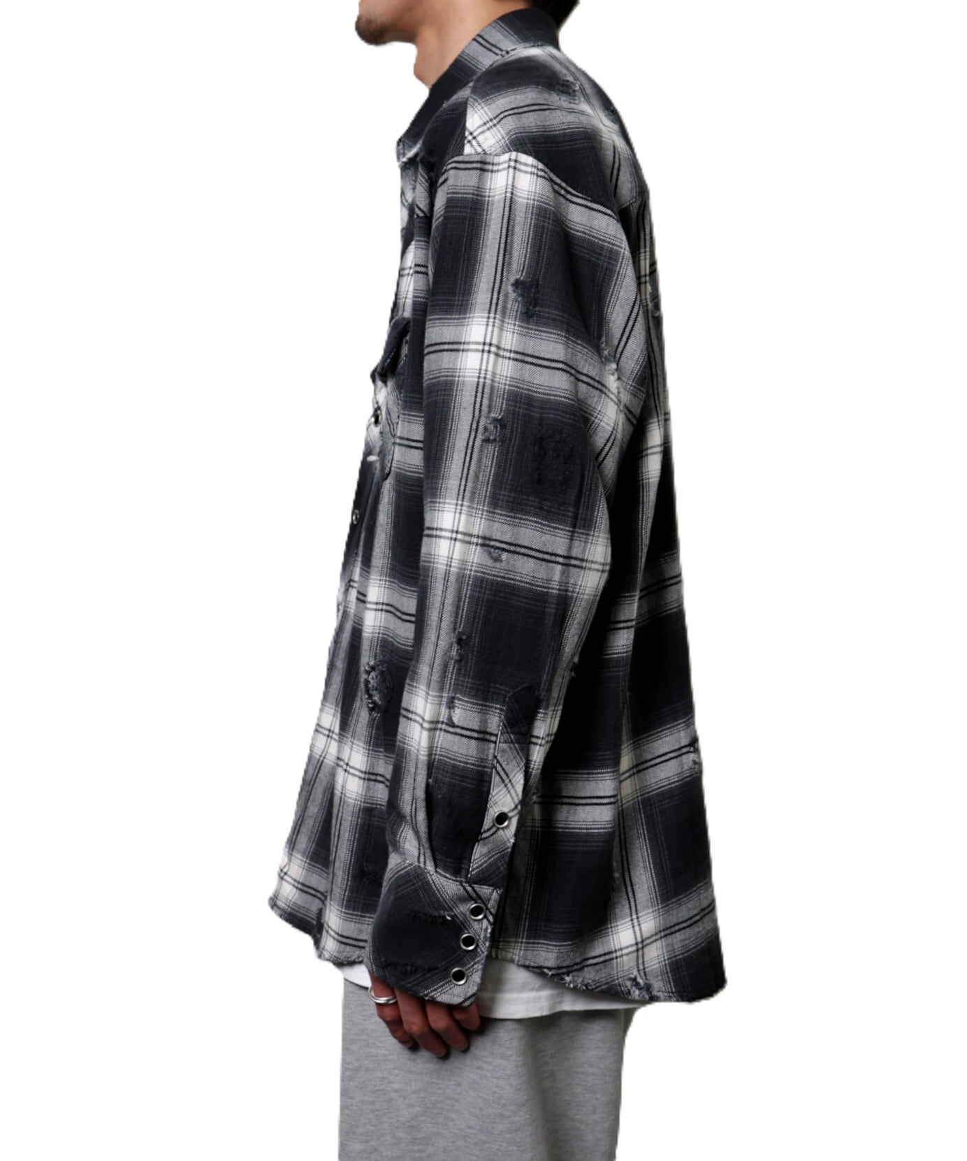 Rafu / Rafu002-23-02 WESTERN SHIRT (BLACK) | AfterSchool (アフター