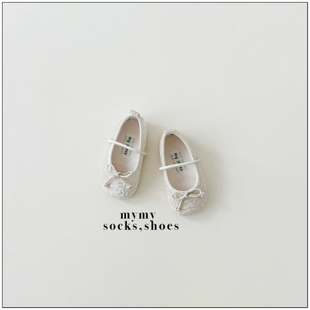 予約 elegant shoes - ivory [ my my ]