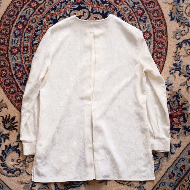 off white one tone l/s china shirt