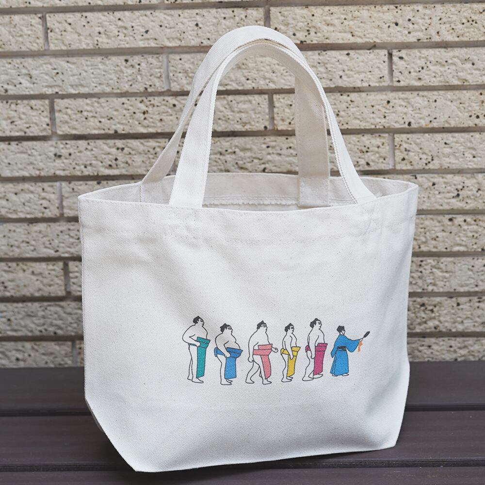 送料無料】花籠や お相撲 ミニトートバッグ 土俵入り Ver.2 | MINT GARAGE