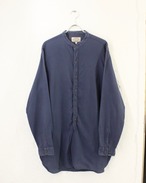 90s ARMANI JEANS Like a Waffle Fabric Fake Granpa Shirt ITALY製