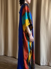 vibrant ethnic print import dress-5149-8