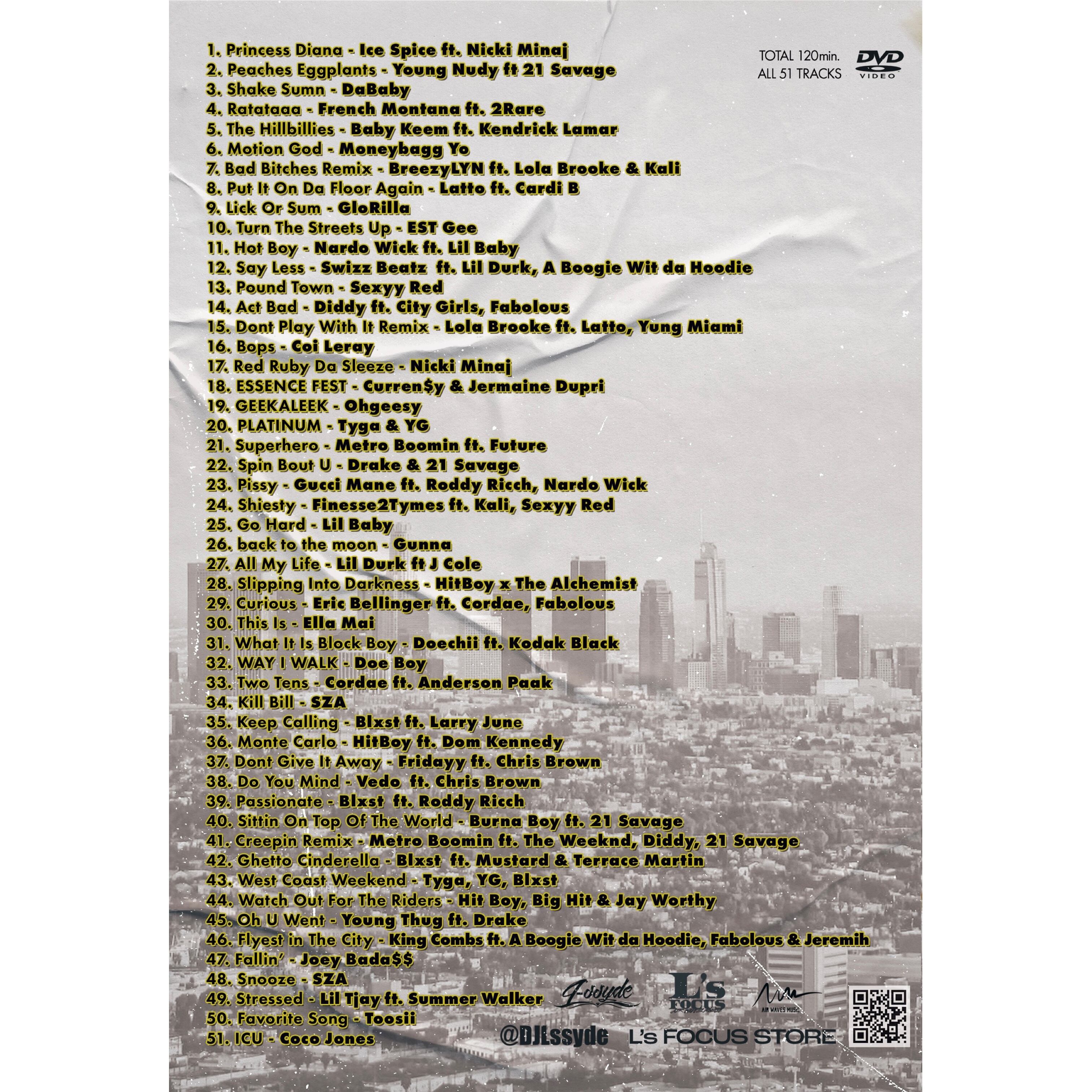 L's FOCUS 2023 1st Half Juice - DJ L-ssyde (MIXDVD) | L's FOCUS STORE