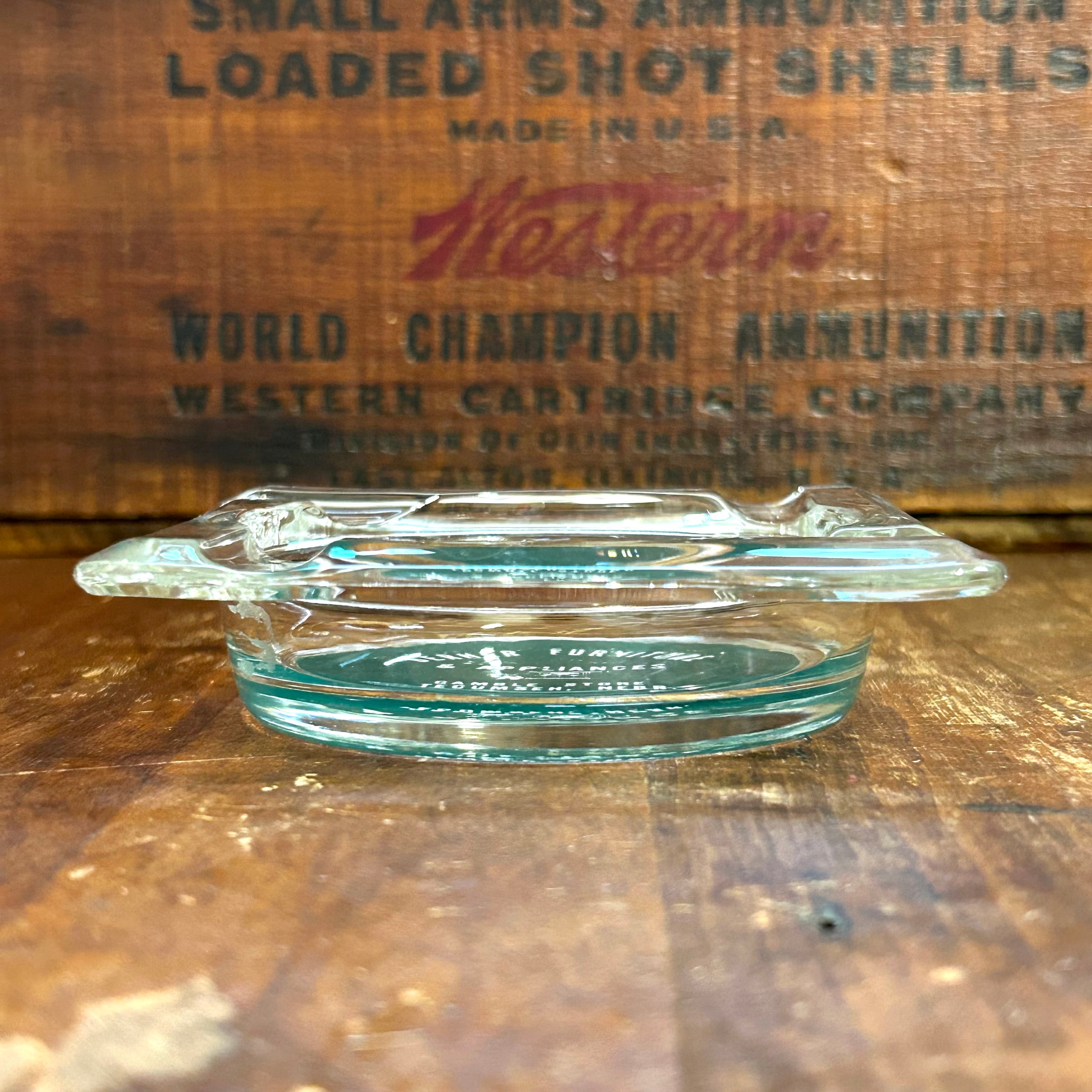 VINTAGE BERNER FURNITURE & APPLIANCES GAMBLE STORE ガラス アッシュ