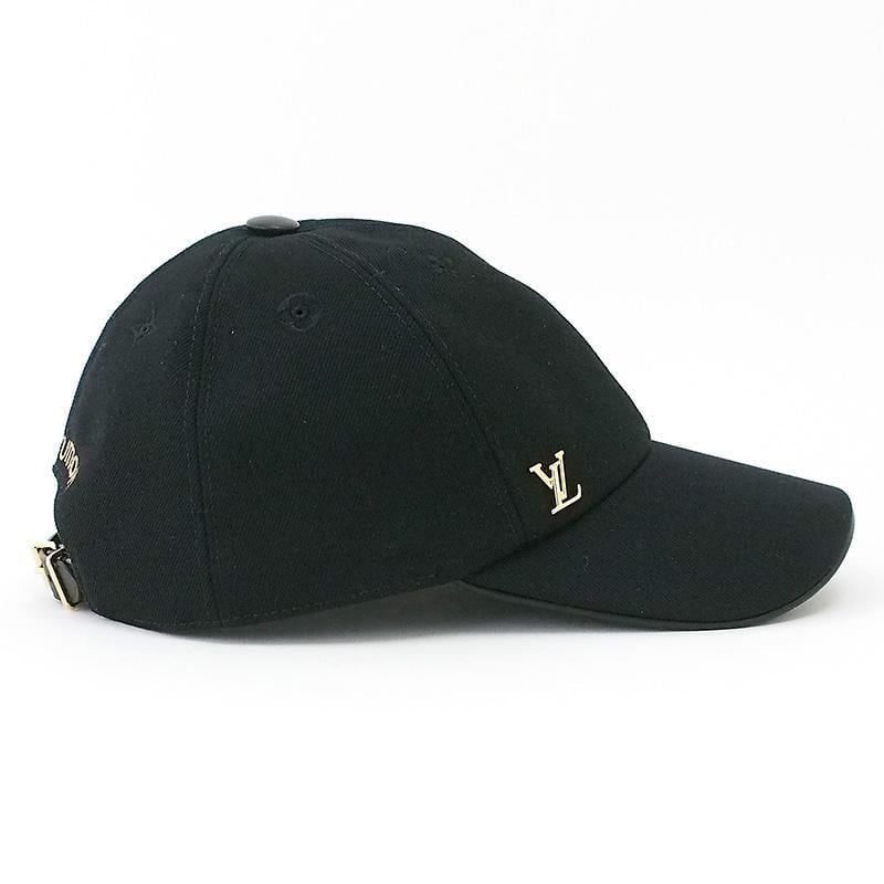 ルイ・ヴィトン LV アイコニック キャップ ブラック Mサイズ M7050M ルイ・ヴィトン LOUIS VUITTON LV アイコニック キャップ ブラック M