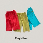 《予約5％OFF》Color Stretch Pants・TinyHiker