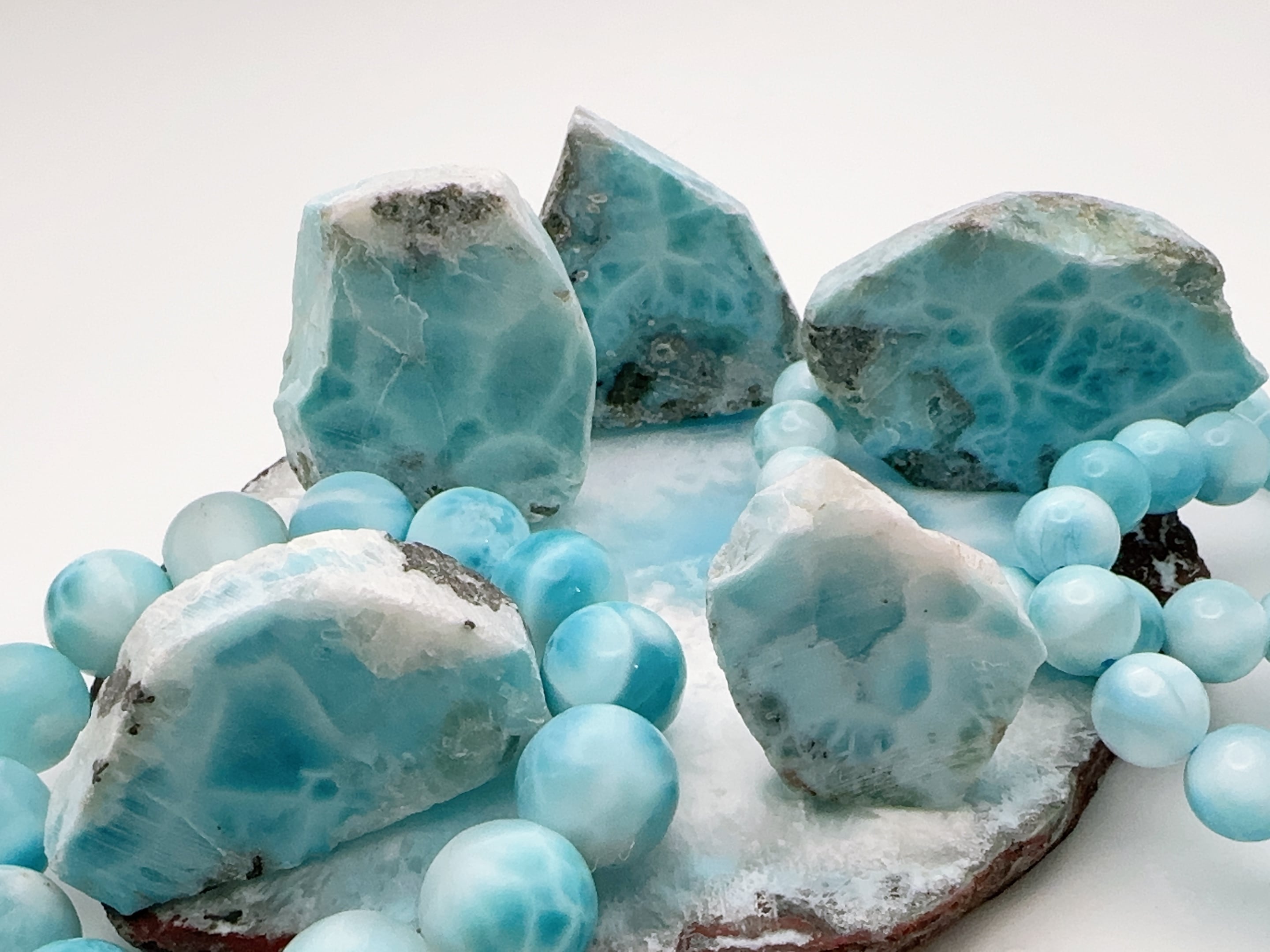 ラリマーの原石⑧ ラリマーの原石⑧