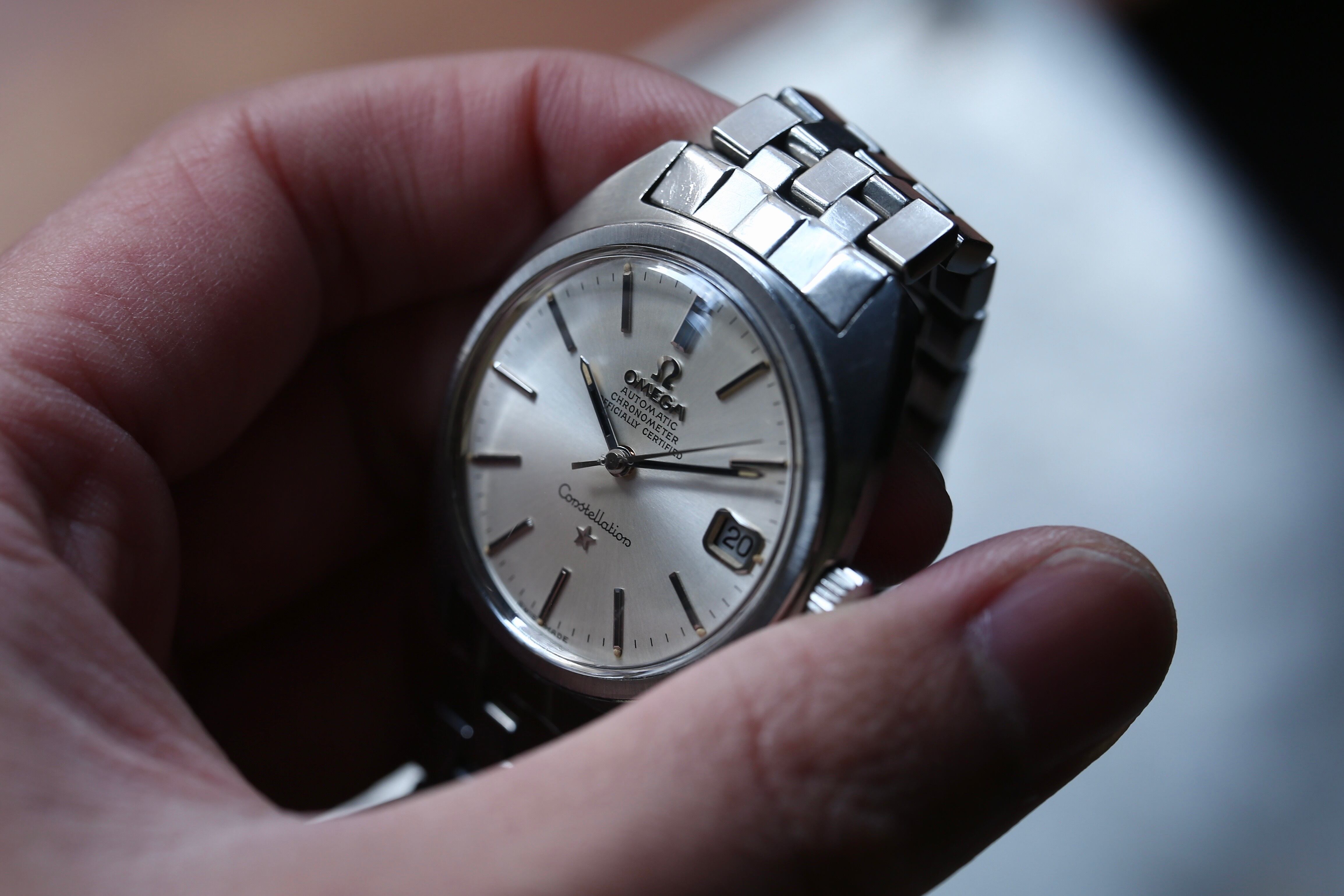 OMEGA】 1970年製 オメガ コンステレーション Cライン フラットベゼル