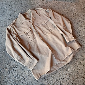 ~50's フランス軍 ユーティリティシャツ used [211028]