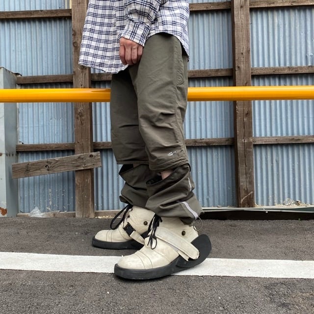 メンズ ポリエステル イージーカーゴパンツ