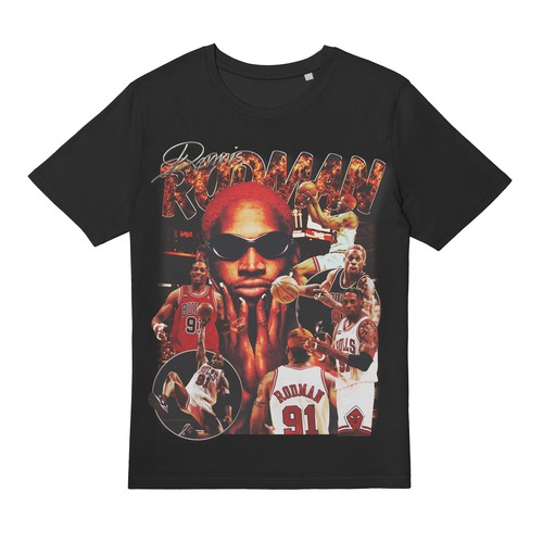 DENNIS RODMAN S/S TEE (black/white)
