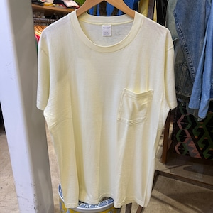 1990s JC PENNEY YELLOW SOLID S/S T-SHIRT