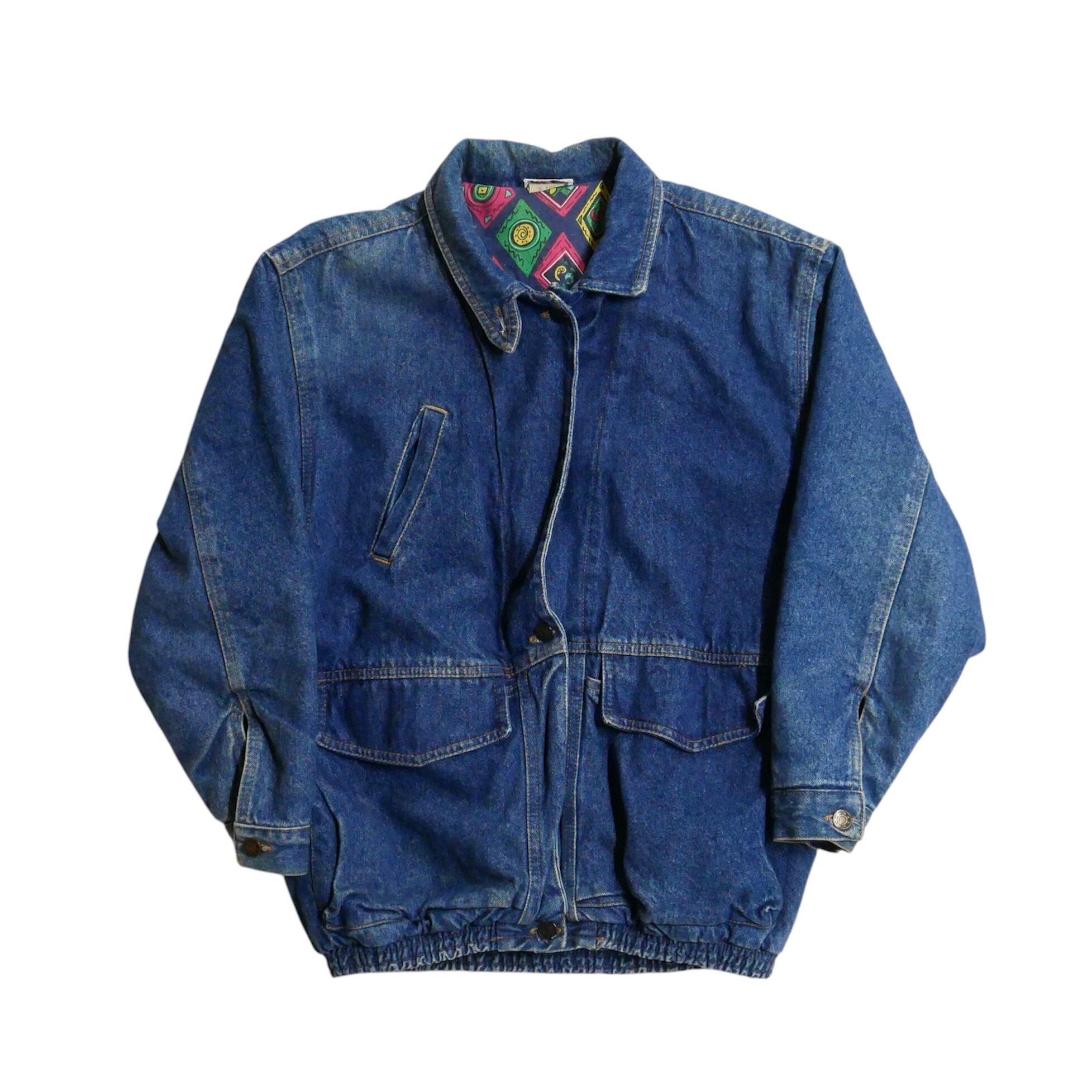 90年代Ralph Lauren デッキジャケット型コート薄中綿入 USED) PoloRalphlauren ポロラルフローレン A2デッキジャケット 中綿