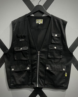 【X VINTAGE】Multi Pocket Gimmick Tactical Vest