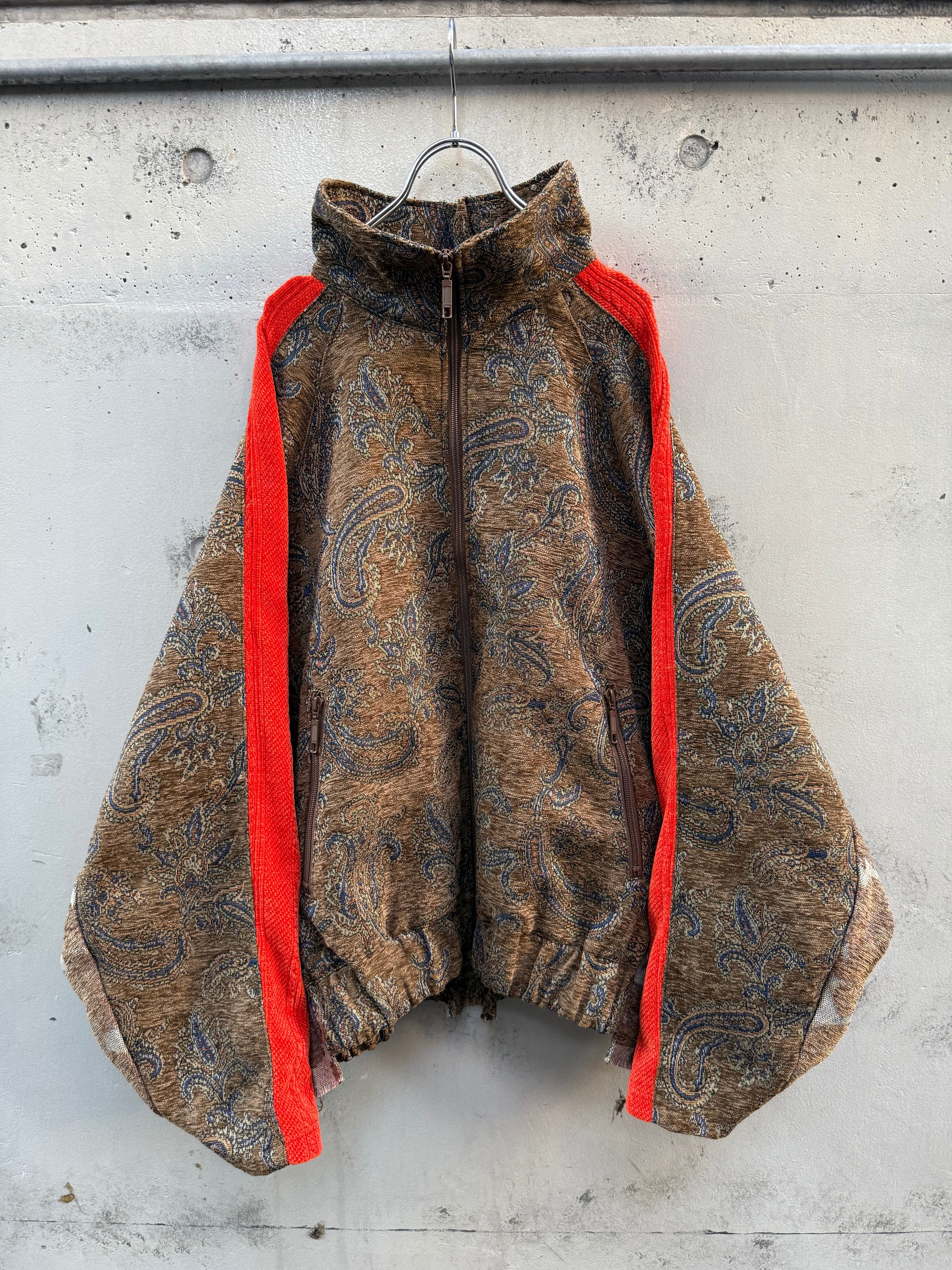『my beautiful landlet』JACQUARD TRACK JACKET / BEIGE