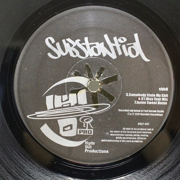 Substantial / To This Union A Sun Was Born [HOLP-001] - 画像2