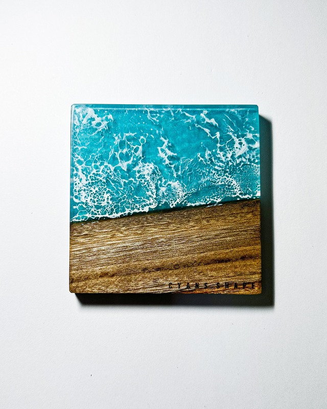 SquarePlate/Coaster 楠×Emerald 1piece