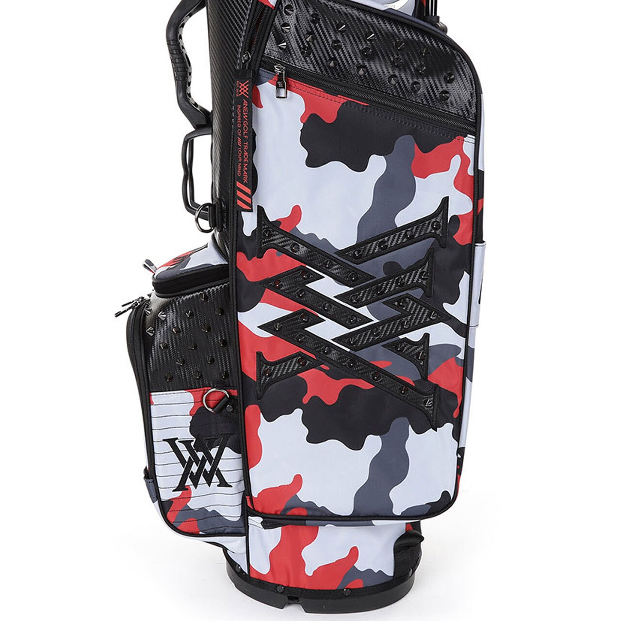 Red Camo Pattern Stand Bag [サイズ: F (AGCUUSB84REF)] [カラー: RED]