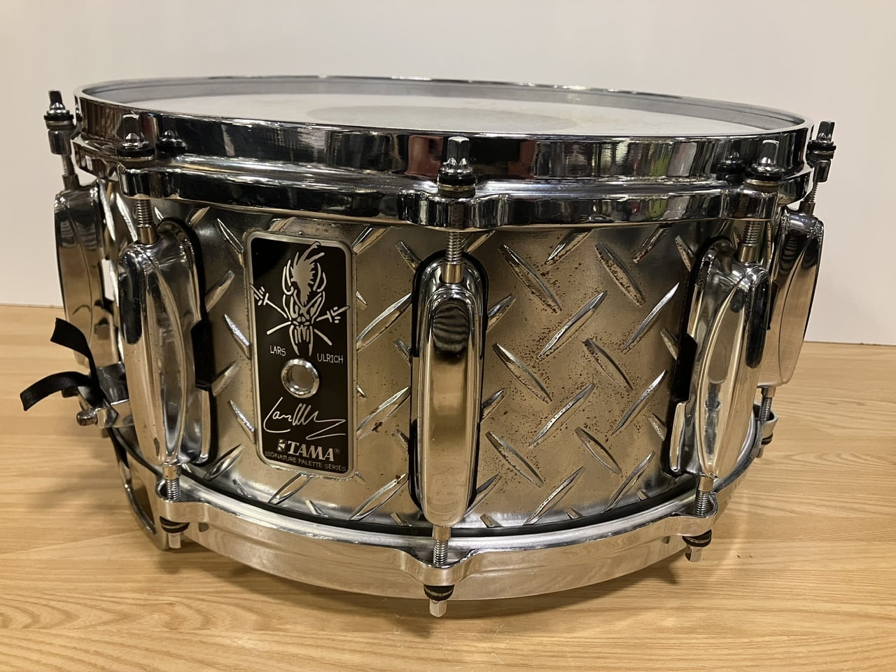 訳ありお買い得USED]TAMA Lars Ulrich Signature Snare Drum LU1465