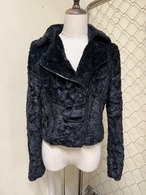 fur short length jacket